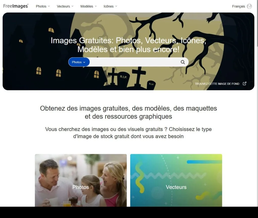 Freeimages - site d'images gratuites