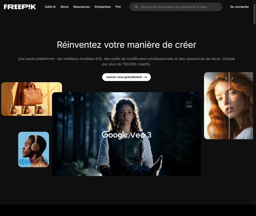 Freepik - site d'images gratuites