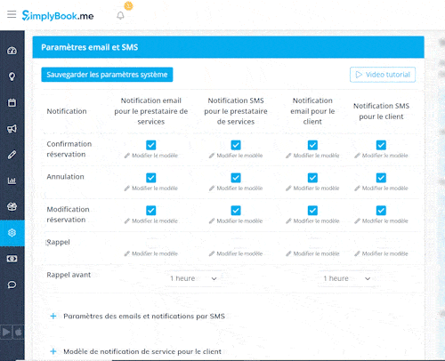 Meilleur outil pour proposer des réservations en ligne avec email et sms